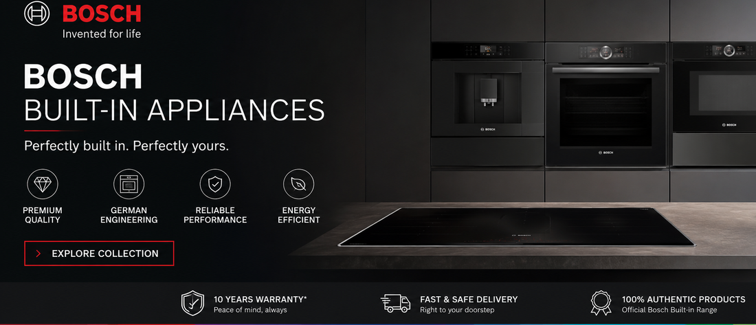 Bosch Built-In Appliances in Bihar – Premium Kitchen Appliances for Modern Homes